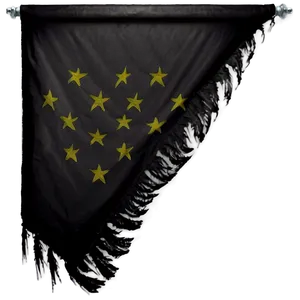 Black Flag Banner PNG 5