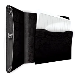 Black Folder Clipart PNG 10