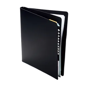 Black Folder For Office Use PNG 10 PNG