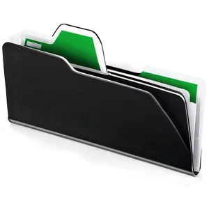 Black Folder Tab PNG 97 PNG
