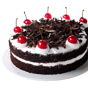 Black Forest Cake PNG Jyv