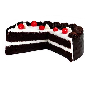 Black Forest Cake PNG Mlm42