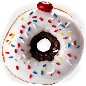 Black Forest Donut Png 05232024 PNG image
