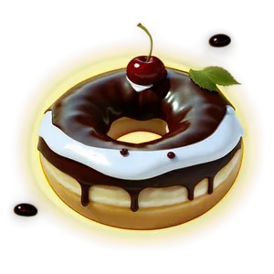 Black Forest Donut Png 62 PNG image