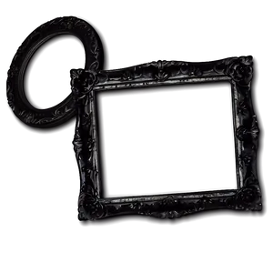 Black Frame For Photography Png 06262024 PNG image