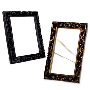 Black Frame For Photography Png 16 PNG image