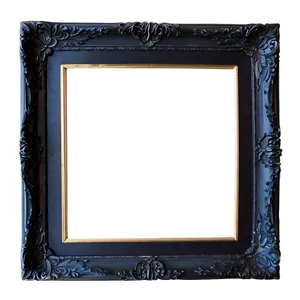 Black Frame With Mount Png 65 PNG image