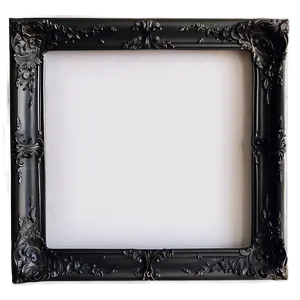 Black Frame With Shadow Box PNG 06262024 PNG