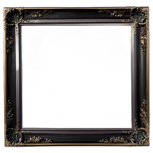 Black Frame With Shadow Box PNG Bgf PNG