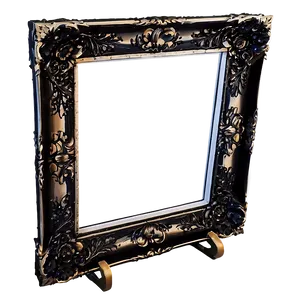 Black Frame With Stand PNG 69 PNG