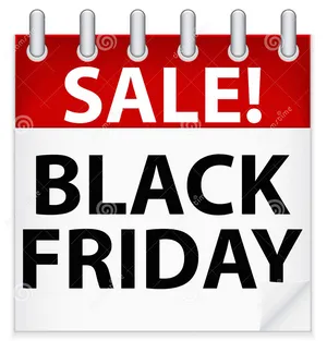 Black Friday Sale Calendar PNG image