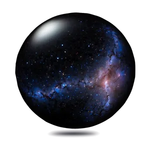 Black Galaxy Orb PNG Ver PNG