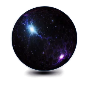 Black Galaxy Orb PNG Wxh40 PNG