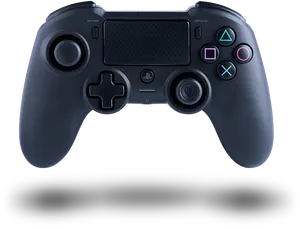 Black Game Controller P S Style PNG image