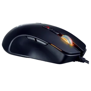 Black Gaming Mouse PNG 15