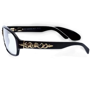 Black Gangster Glasses Png 78 PNG image