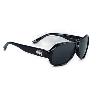 Black Gangster Glasses Png Ppp PNG image