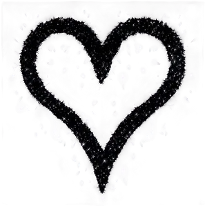 Black Glitter Sparkle PNG Ban18 PNG