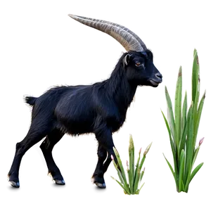 Black Goat Png Wri PNG image