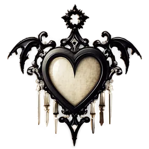 Black Gothic Style PNG Aja PNG