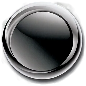 Black Gradient Circle PNG Bti