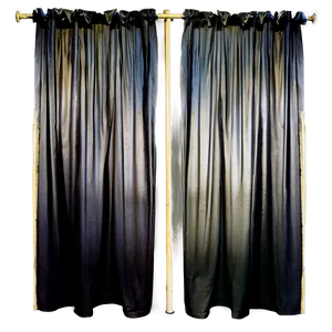 Black Gradient Curtain Png 05252024 PNG image