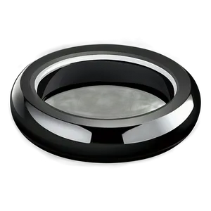 Black Gradient Ring PNG Hfw