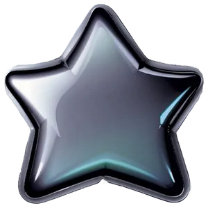 Black Gradient Star PNG 40 PNG