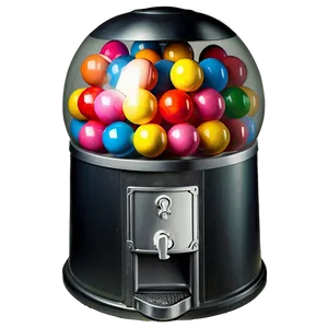 Black Gumball Machine PNG Muv95 PNG