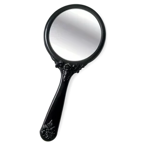 Black Hand Mirror PNG 06212024