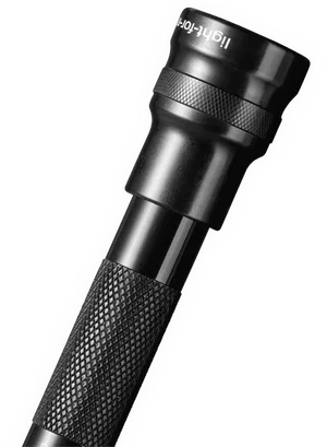 Black Handheld Flashlight