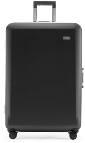 Black Hardshell Suitcase PNG image