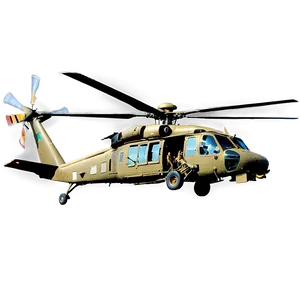 Black Hawk Deployment Helicopter Png Krt58 PNG image