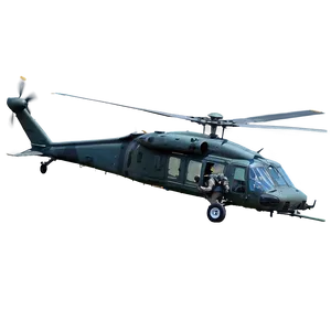 Black Hawk Helicopter In Mountains PNG 75 PNG