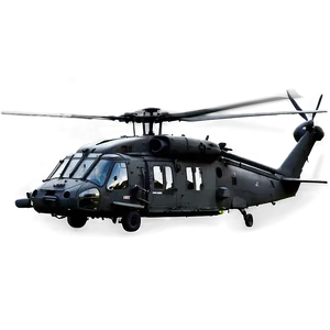 Black Hawk Helicopter In Storm PNG Hwy