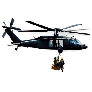 Black Hawk Helicopter Refueling Png Ruh95 PNG image