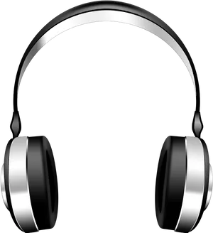 Black Headphones Silhouette