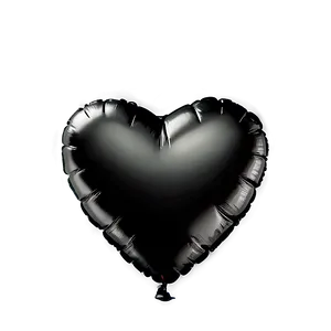 Black Heart Balloon PNG Cck54 PNG