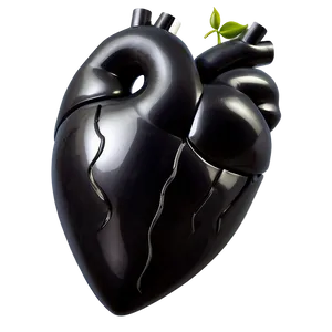 Black Heart Icon Png 65 PNG image