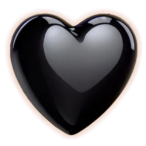 Black Heart Icon PNG Npr97 PNG