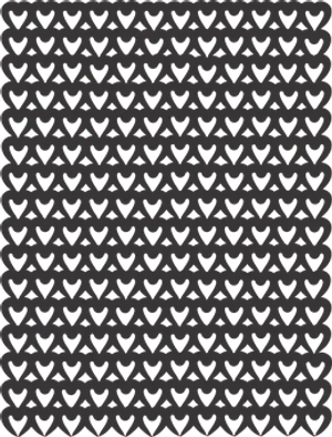 Black Heart Pattern Background