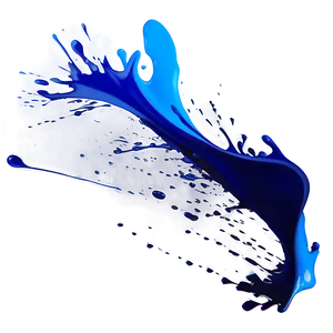 Black Ink Splatter PNG Ktp39
