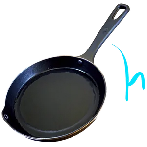 Black Iron Skillet PNG 69