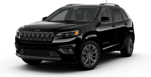 Black Jeep Cherokee Limited2023 PNG