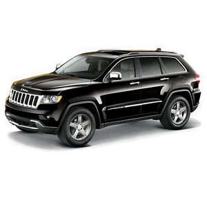 Black Jeep Grand Cherokee Vector Png Cgg PNG image