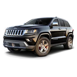 Black Jeep Grand Cherokee Vector Png Lbc84 PNG image