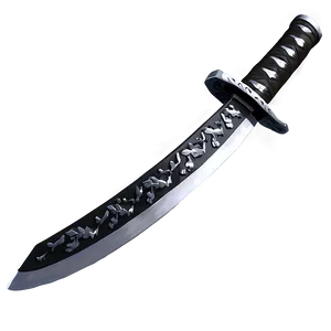 Black Katana PNG 05252024