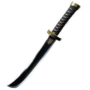 Black Katana PNG Axm