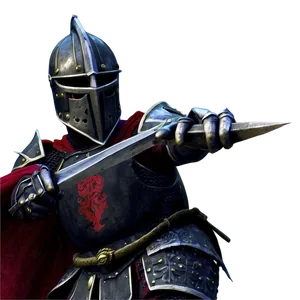 Black Knight In Battle Png 06272024 PNG image