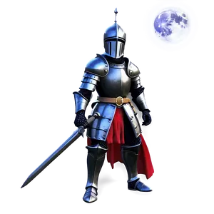 Black Knight In Moonlight PNG Kpo86 PNG